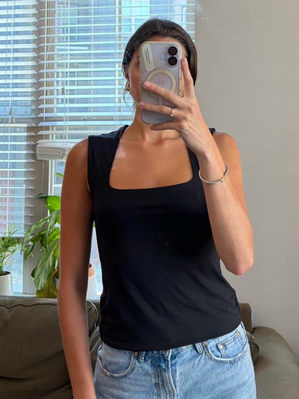 Camila Coelho black tank